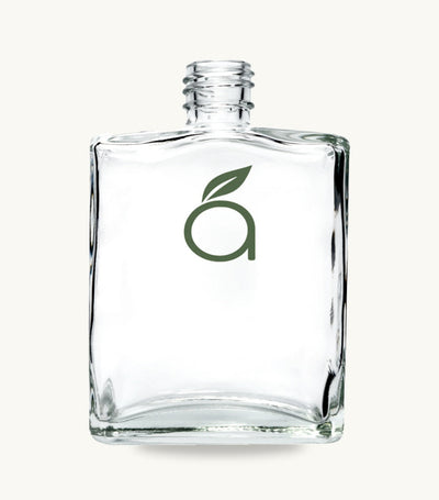 Frasco base media luna cristal Premium